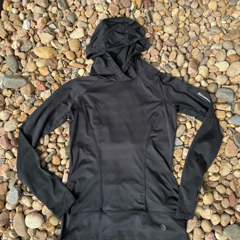 MPG Charcoal Fitted Activewear Hoodie